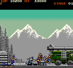 Snapshot of Rush'n Attack - Green Beret