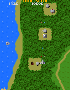 Snapshot of Super Xevious