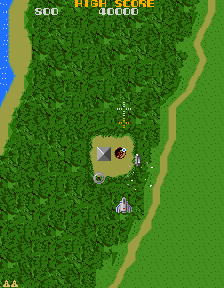 Snapshot of Xevious